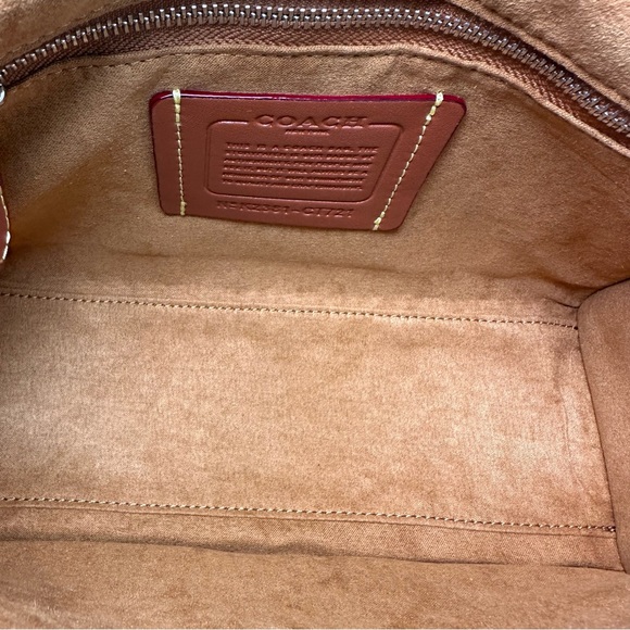 Coach Western Tabby Shoulder Bag in Burnished Amber NWT - Picture 11 of 13